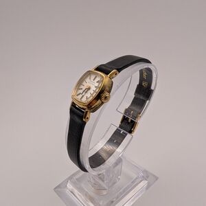 Bulova Accutron Quartz Ladies Watch 10k RGP w/ New Battery - RUNNING